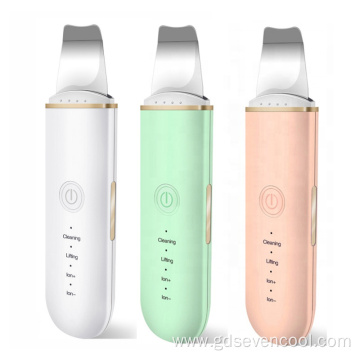 Facial Water Peeling Ultrasonic Ion Skin Scrubber